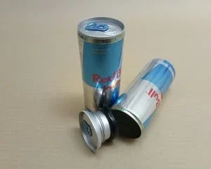 Lata ocultación Red Bull Light 25cl con LÍQUIDO